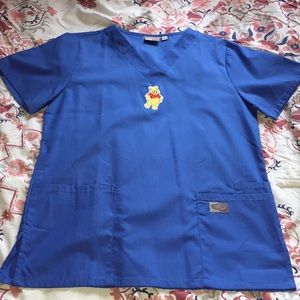 Winnie The Pooh Scrub Top